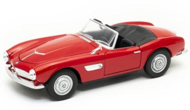 Welly 1:24 Scale BMW 507 Red Open