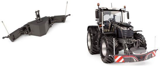 Universal Hobbies 1/32rd Scale Tractor Bumper Safety Weight 800Kg
Massey Ferguson Version