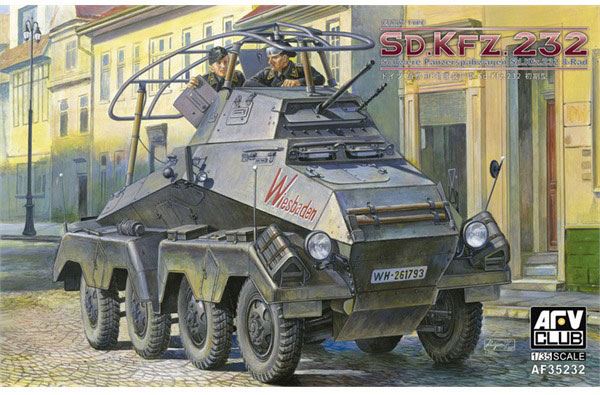 AFV Kits 1:35 Scale SdKfz 232 (Early)