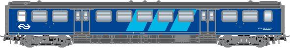 Artitec 1:87 Scale Plan E CDBD 2nd Class 213-1 Advertising Banners NS IV Dutch Passenger Car Plan E