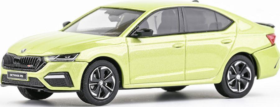 Abrex 1:43 Scale Skoda Octavia IV RS 2020 Pistachio Green Metallic