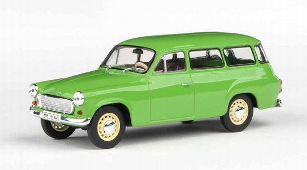 Abrex 1:43 Scale Skoda 1202 1964 Zelena Aloe