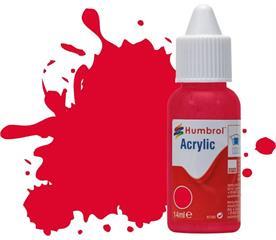 Humbrol 14ML  No.238 Red Arrow Gloss
