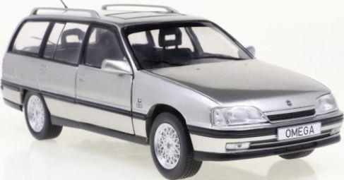 Whitebox 1:24 Scale Opel Omega A2 Caravan Metallic Grey 1990