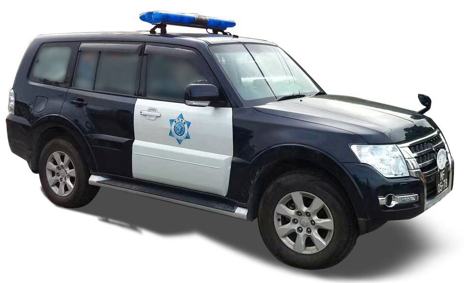 Vitesse 1:43 Scale Mitsubishi Pajero Macau Customs Department