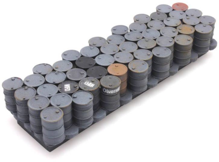 Artitec 1:87 Scale Cargo: Oil Drums. 1:87 Ready-Made, Painted