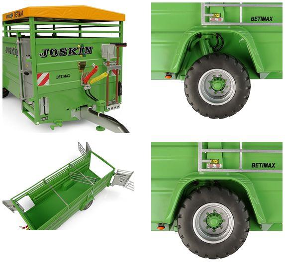 Universal Hobbies 1/32rd Scale Joskin Betimax RDS P6000 Limited Edition Green