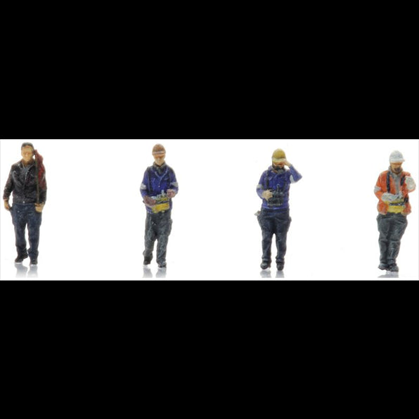 Artitec 1:160 Scale Shunters Industry (4x) Ready-Made Figures