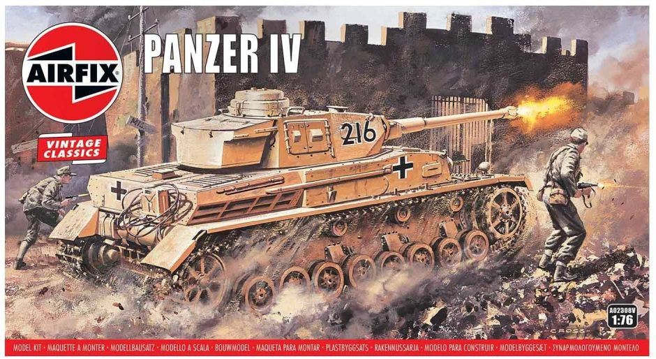 Airfix 1:76 Scale Panzer IV
