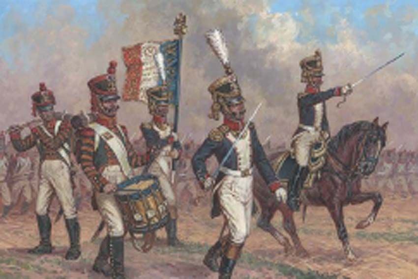 Zvesda Kits 1:72 Scale French Infantry Comm.Group