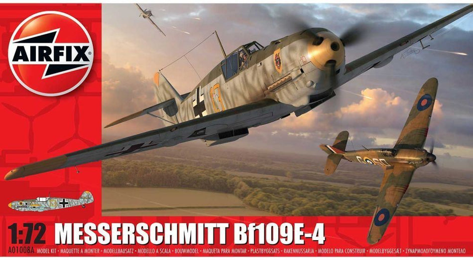 Airfix 1:72 Scale Messerschmitt Bf109E-4