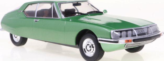 Whitebox 1:24 Scale Citroen SM Metallic Green 1970