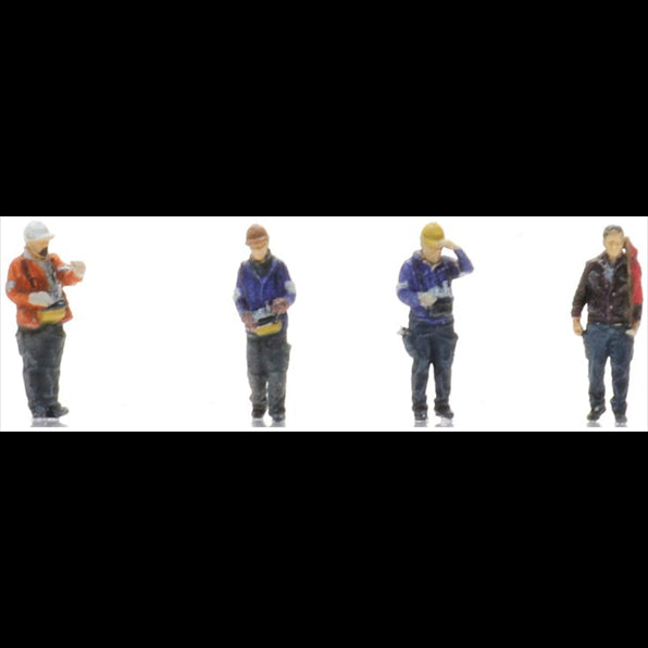 Artitec 1:220 Scale Shunters Industry (4x) Ready-Made Figures
