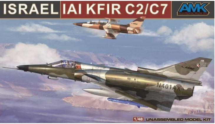 AMK AvantGarde 1/48 Scale Israel IAI Kfir C2/C7 AMK88001-A