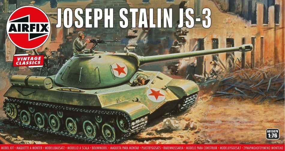 Airfix 1:76 Scale Joseph Stalin JS3 Russian Tank