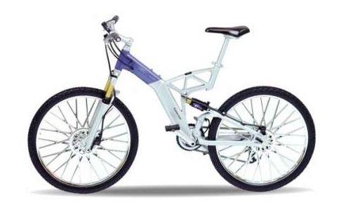 Welly 1:10 Scale Audi Design Cross bicycle