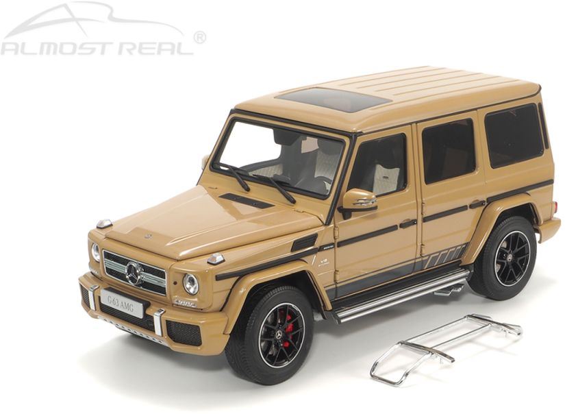 Almost Real 1:43 Scale Mercedes AMG G 63 (W463) 2015 463 Edition Desert Sand