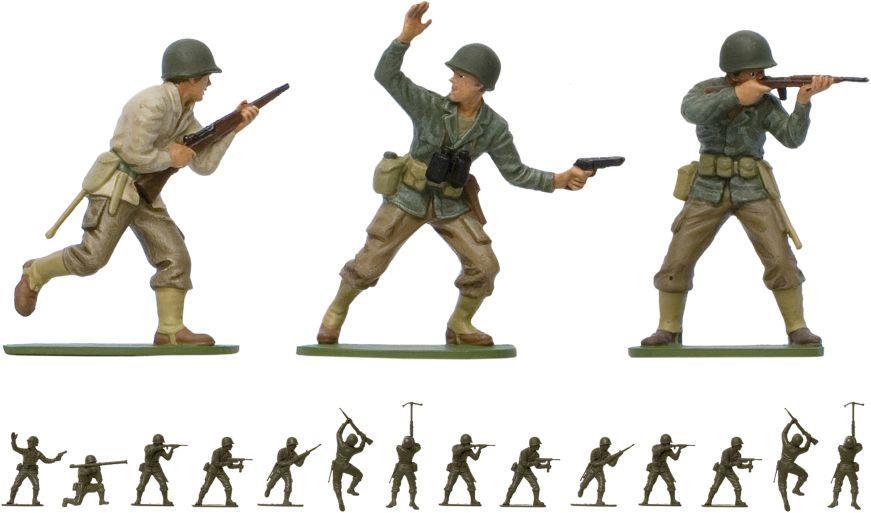 Airfix 1:32 Scale WWII U.S. Infantry