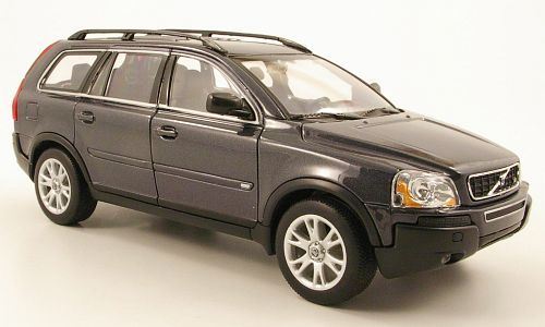 Welly 1:24 Scale Volvo XC90 - Met Dark Grey
