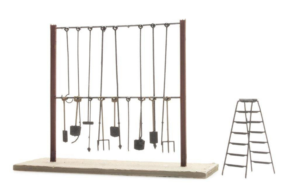 Artitec TT Scale Tool Rack 1:120 Ready-Made, Painted