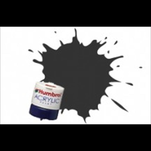 Humbrol 14ML  Matt Tank Grey Matt Acrylic Potlet