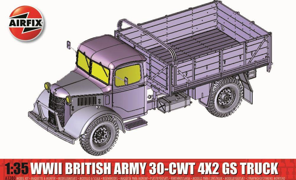 Airfix 1:35 Scale WWII British Army 30-cwt 4x2 GS Truck