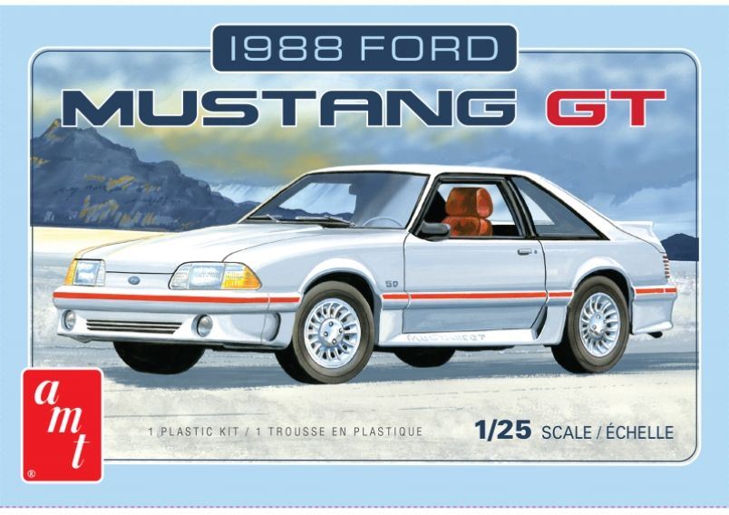 AMT Kits 1:25 Scale Ford Mustang 1988