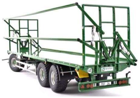 AT Collections 1:32 Scale Kroeger Agroliner PWO 24 Bale Trailer