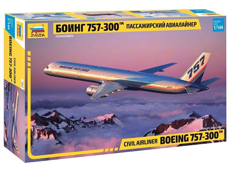 Zvesda Kits 1:144 Scale Boeing 757-300