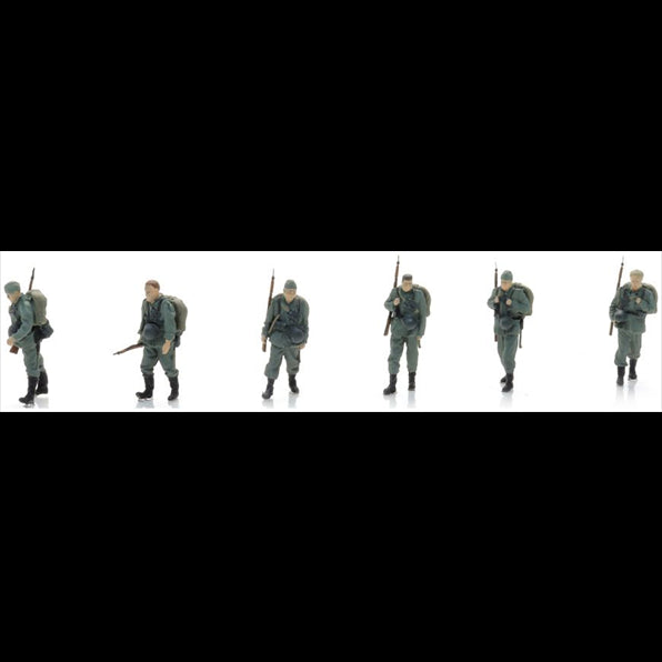 Artitec 1:87 Scale Infantry on Long March (6x) (WM) Ready-Made Figures