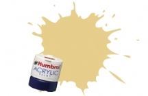 Humbrol 14ML  Cream Matt Acrylic Potlet (Plus 30% Extra Free)