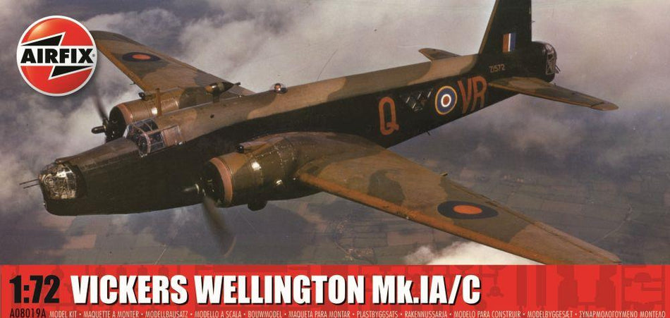 Airfix 1:72 Scale Vickers Wellington Mk.IA/C