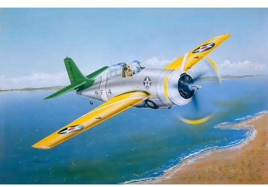 Trumpeter 1:32 Scale F4F-3 Grumman Wildcat (Early)