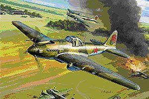 Zvesda Kits 1:144 Scale Ilyushin IL-2 Stormovik