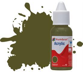 Humbrol 14ML  No 159 Khaki Drab Matt