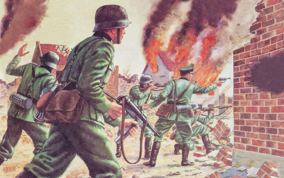 Airfix 1:76 Scale WWII German Infantry
