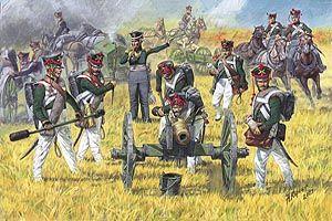 Zvesda Kits 1:72 Scale Russian Foot Artillery 1812-1815