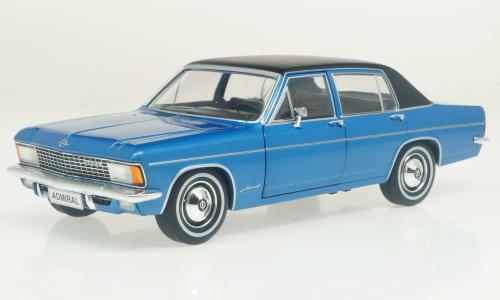Whitebox 1:24 Scale Opel Admiral B Blue/Matt Black