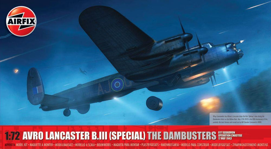 Airfix 1:72 Scale Avro Lancaster B.III (SPECIAL) 'THE DAMBUSTERS'