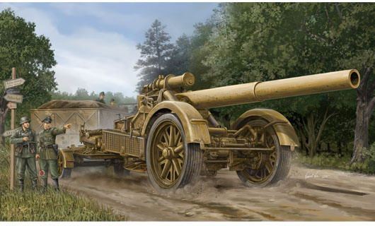 Trumpeter 1:35 Scale 21cm Morser 18 Heavy Artillery