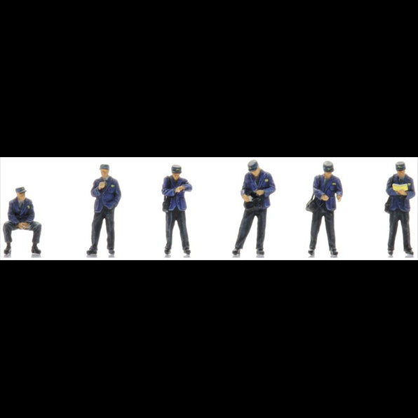 Artitec 1:160 Scale Conductors 1990's (6x) (NS) Ready-Made Figures