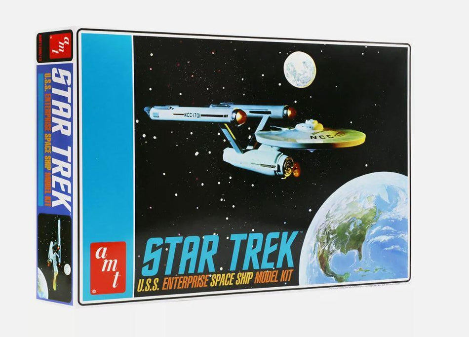 AMT 1296 1/650 Scale Star Trek Classic U.S.S. Enterprise Model Kit