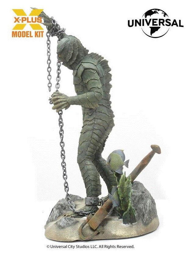 X-Plus 411-200077C 1/8 Revenge of the Creature Figure Scale Plastic Model Kit