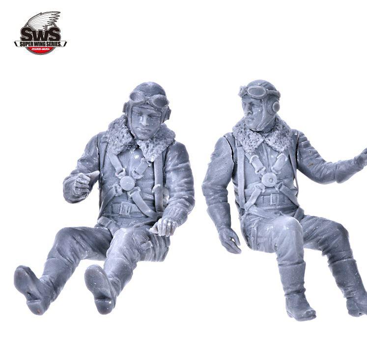 Zoukei Mura 1/32 Scale Toryu Pilot Figures Set SWS13-F02