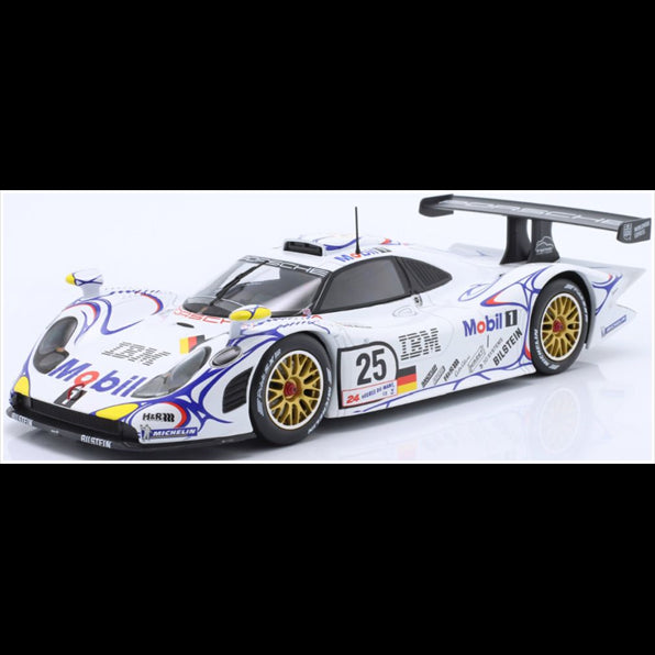 Werk83 IXO 1:18 Scale Porsche 911 GT1 #25 2nd 24h Le Mans 1998 Wollek/Muller/Alzen