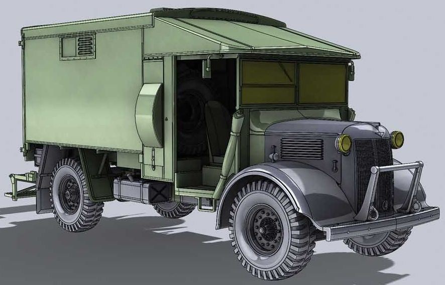 Airfix 1:35 Scale Austin K2/Y Ambulance