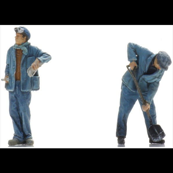 Artitec 1:87 Scale Steam personnel Becaud (2x) SNCF Ready-Made Figures