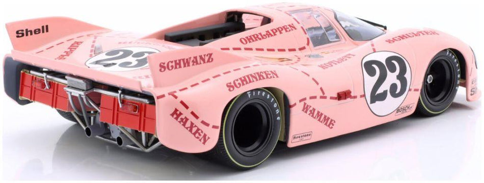 Werk83 IXO 1:18 Scale Porsche 917/20 Pink Pig #23 24h Le Mans 1971 Kauhsen/Joest