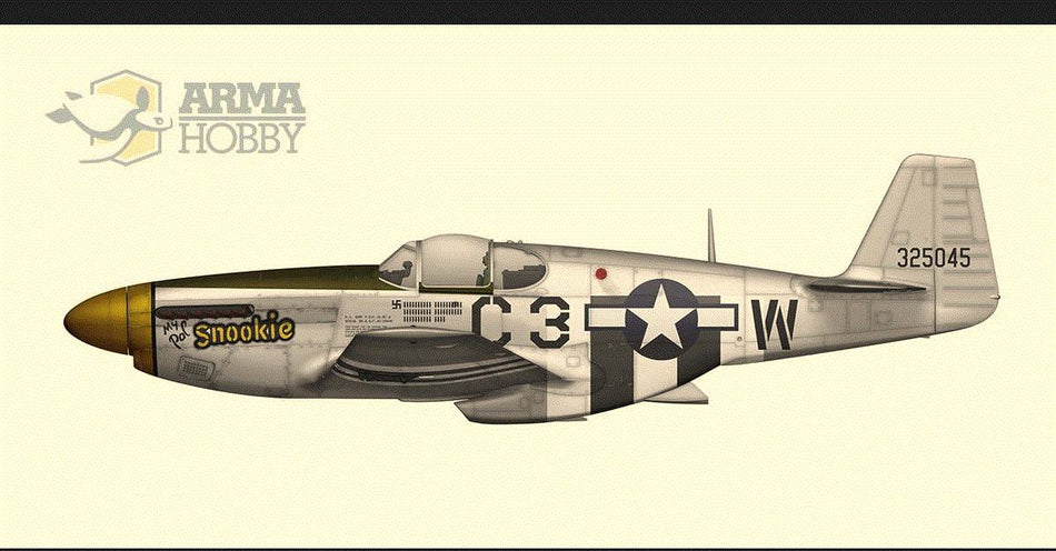 Arma Hobby AH70067 1/72 Scale North American P-51B/C Mustang  new edition