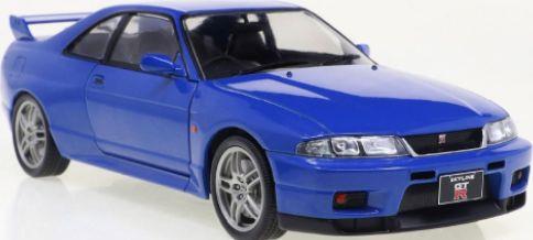Whitebox 1:24 Scale Nissan Skyline GT-R (R33), blau, 1997